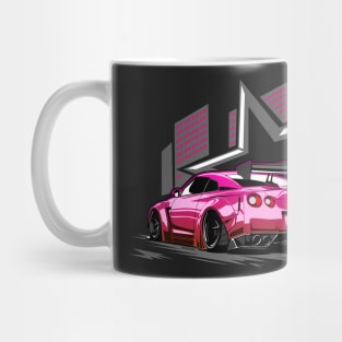 R35 GTR godzilla jdm vector art Mug